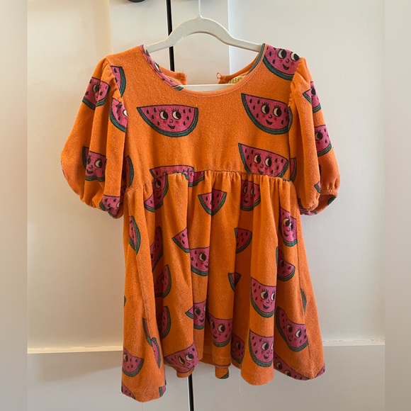 hugo loves tiki Dresses Hugo Love Tiki Watermelon Terry Dress